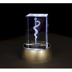 Lichtsokkel Glasblok