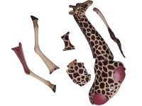 4D Giraffe Model, 27-delig, 36 cm