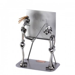 Lerares Metalen Beeldje