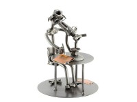 Bioloog Metalen Beeldje