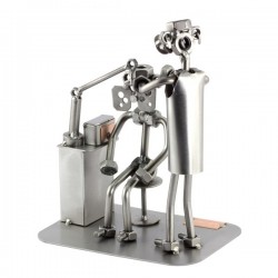 Oogarts Metalen Beeldje