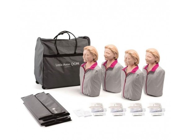 Laerdal Little Anne QCPR Reanimatiepoppen Set (4 stuks)