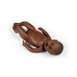 Baby Oefenpop Neneh voor Verpleging, Vrouwelijk (Donkere Huid)
